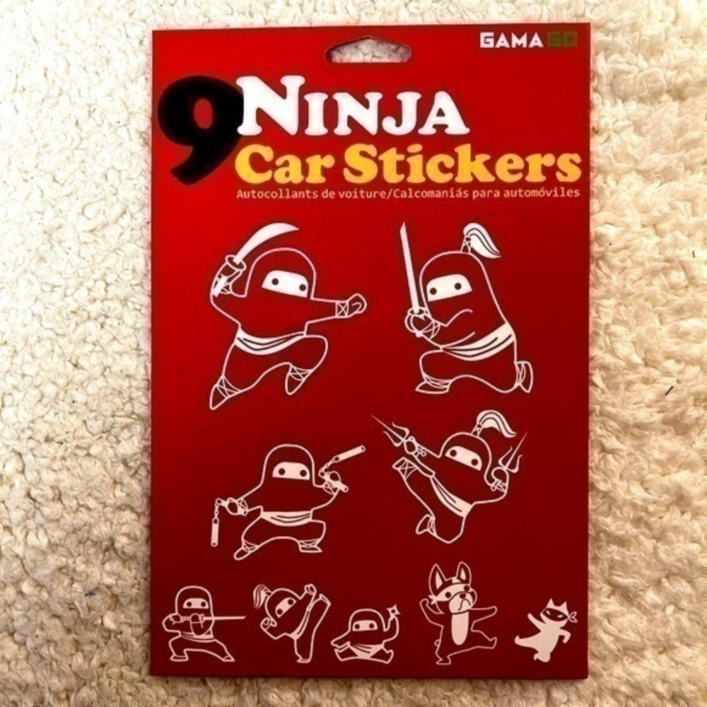 Gamago Ninja Car Stickers
